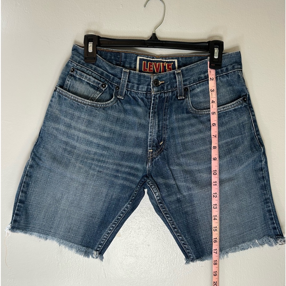 Levi’s Cut Off Blue Jean Shorts Size 31